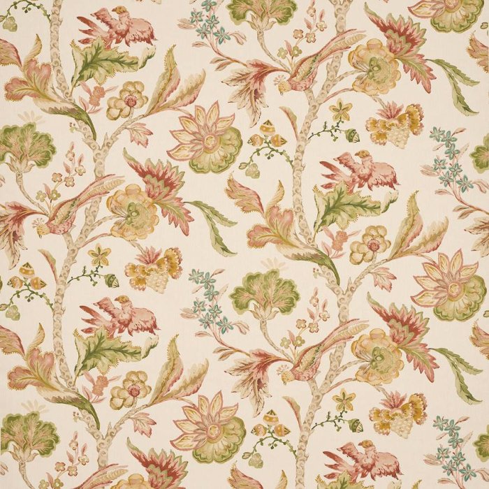 Belvedere von Colefax and Fowler in Tomato/Olive
