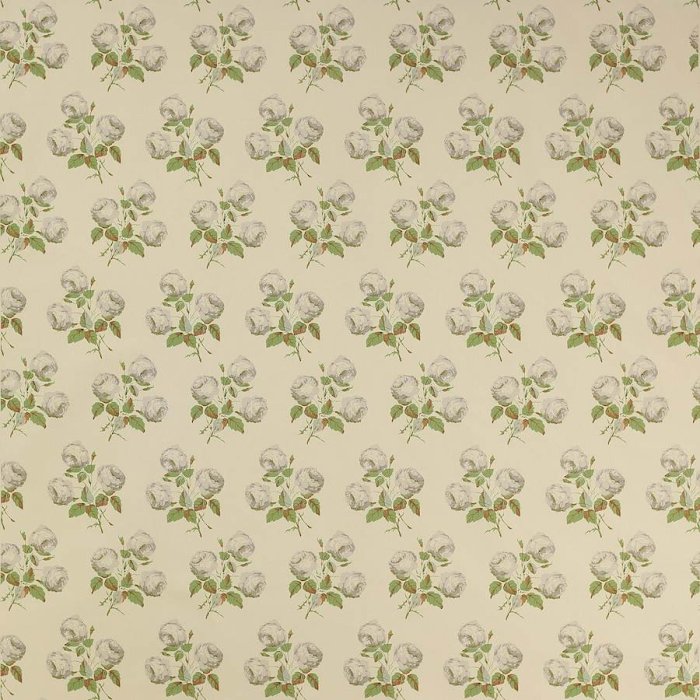 Bowood Leinen von Colefax and Fowler in Grey/Green