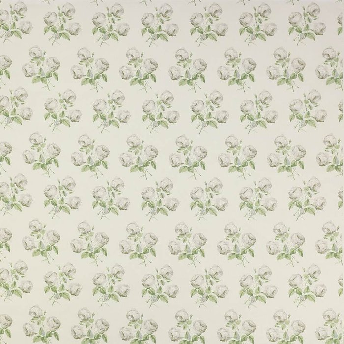 Bowood Leinen von Colefax and Fowler in Silver/Leaf
