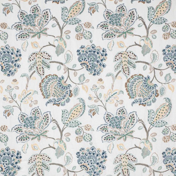 Braganza von Colefax and Fowler in Old Blue