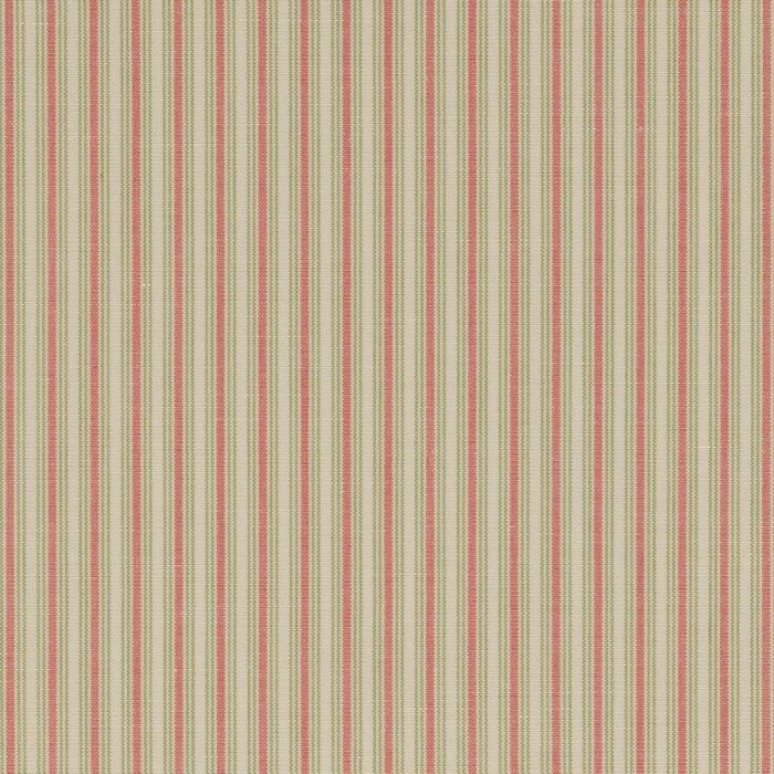 Brooke Stripe von Colefax and Fowler in Pink/Green