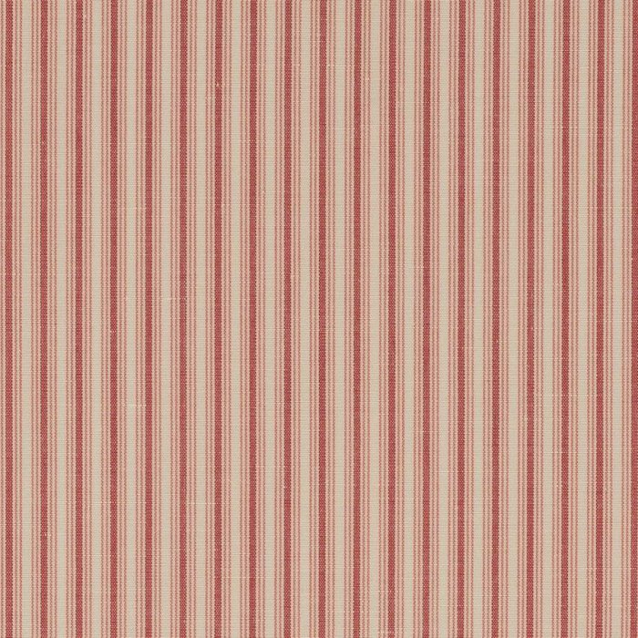 Brooke Stripe von Colefax and Fowler in Red