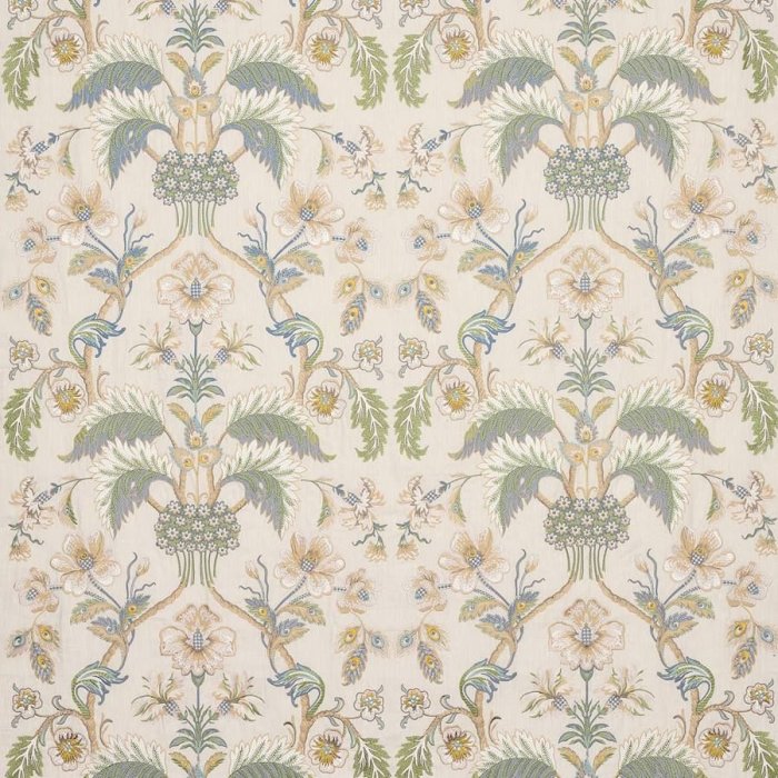 Carmine Cream Cream – Stoff von Colefax and Fowler