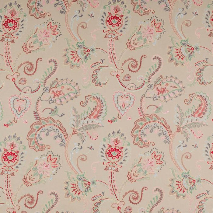 Carsina von Colefax and Fowler in Red/Sage