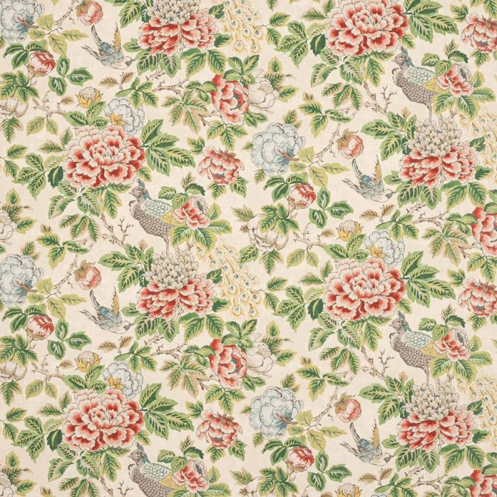 Chilgrove von Colefax and Fowler in Pink/Green