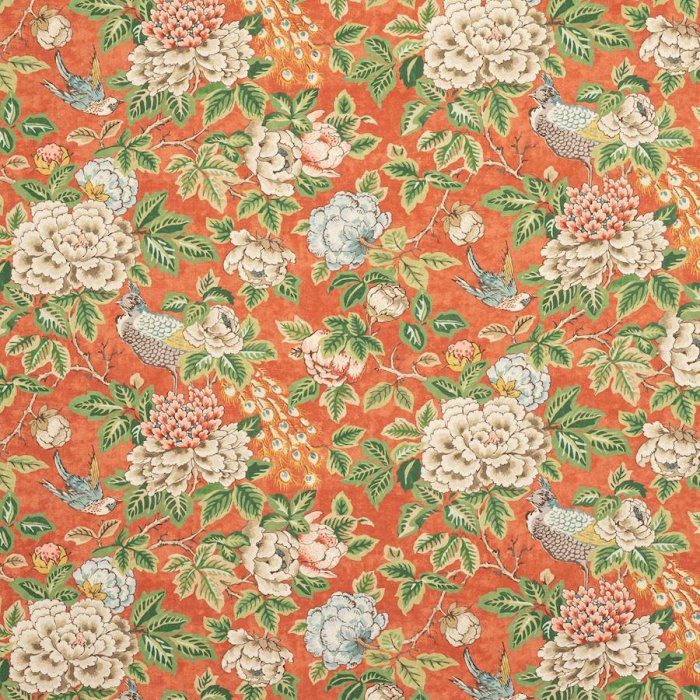 Chilgrove von Colefax and Fowler in Red