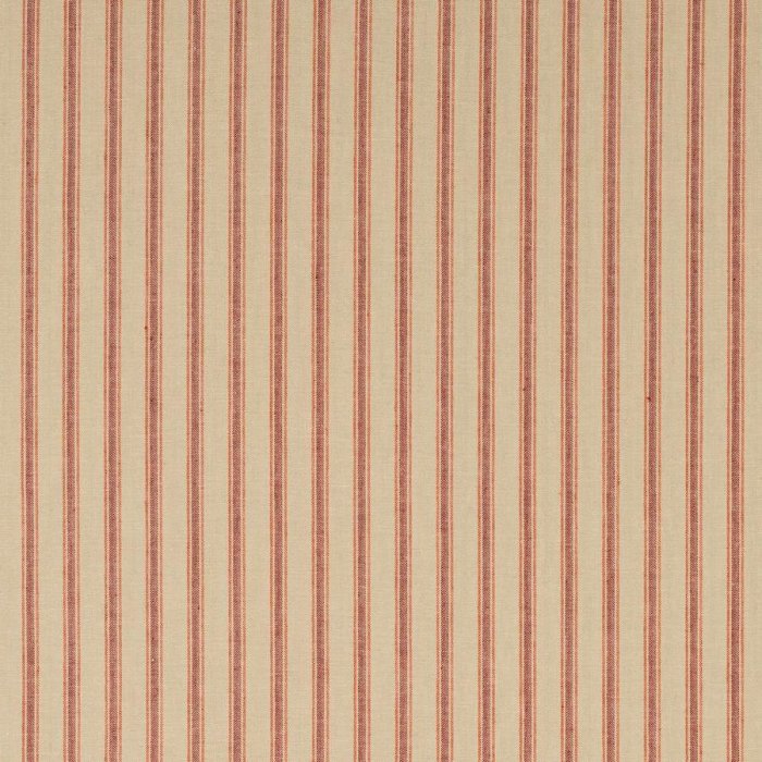 Claude Stripe von Colefax and Fowler in Red