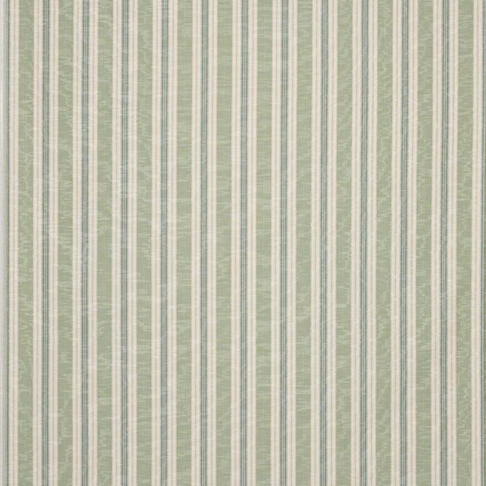 Drayton Stripe von Colefax and Fowler in Forest Green