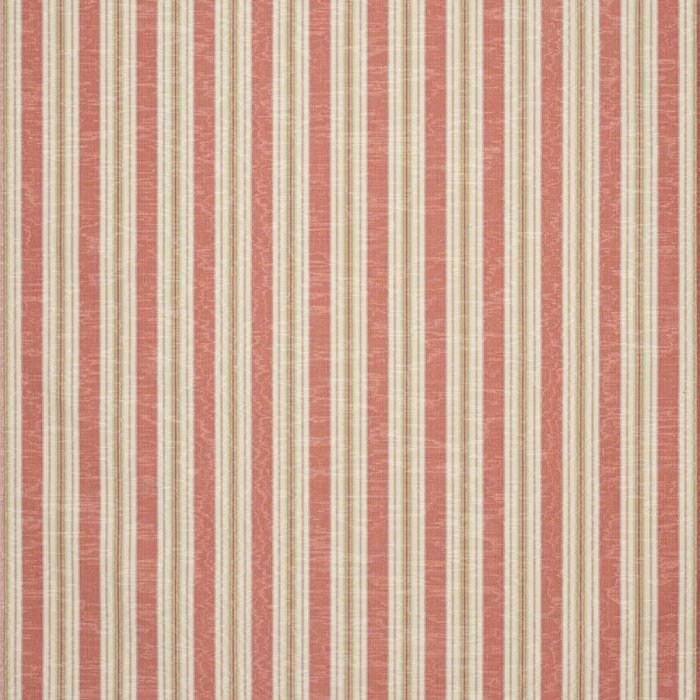 Drayton Stripe von Colefax and Fowler in Tomato/Olive