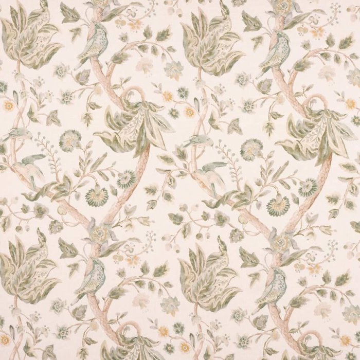 Durlston Forest Green – Stoff von Colefax and Fowler