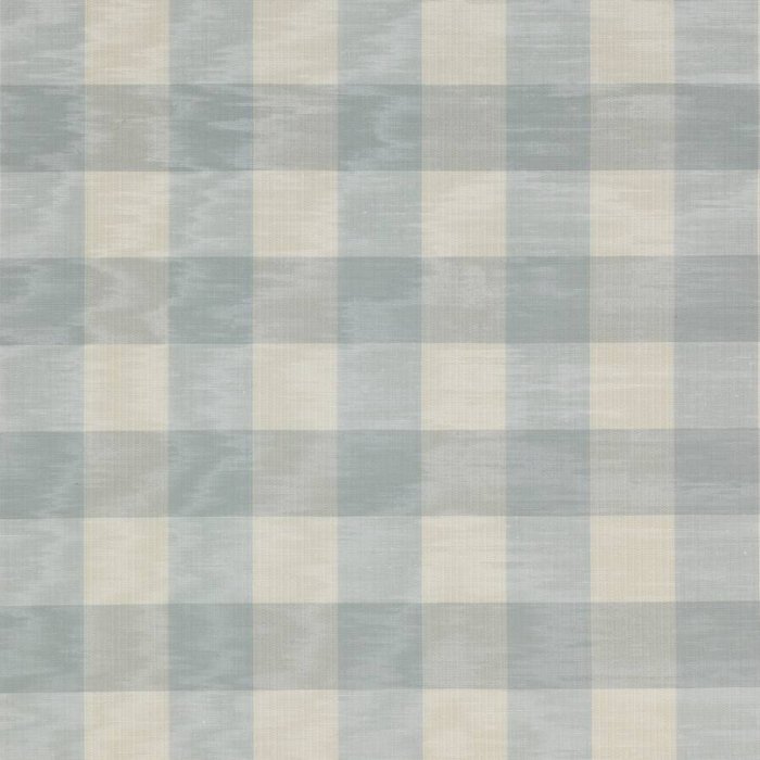 Eaton Check von Colefax and Fowler in Aqua
