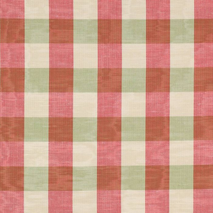 Eaton Check von Colefax and Fowler in Red/Green