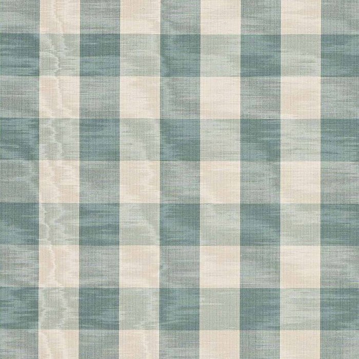 Eaton Check von Colefax and Fowler in Teal