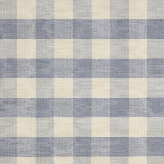 Eaton Check von Colefax and Fowler in Vintage Blue