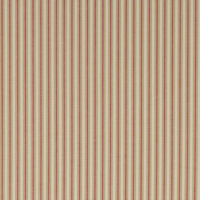 Elmscott Stripe von Colefax and Fowler in Red/Grn