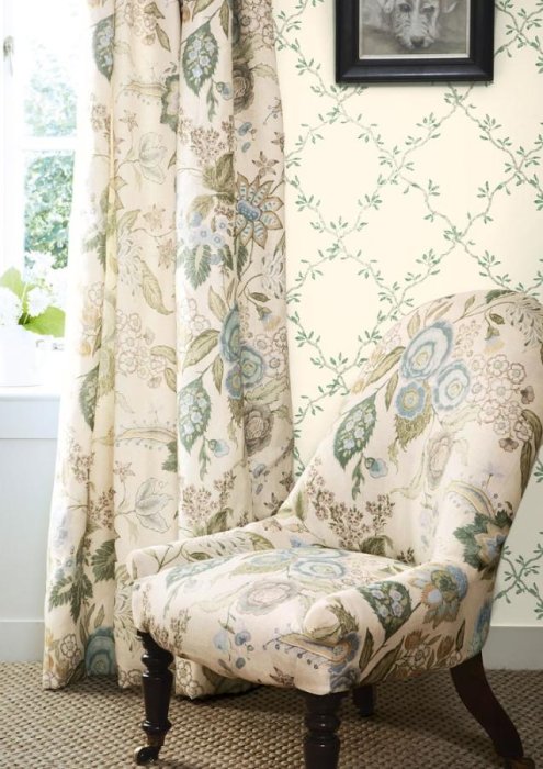 Emmeline von Colefax and Fowler im Raum