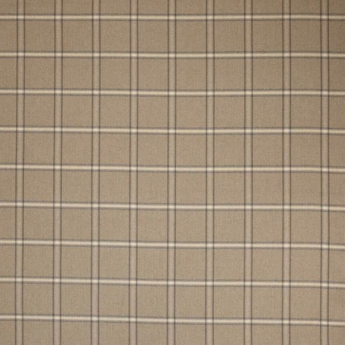 Fen Plaid Beige – Stoff von Colefax and Fowler