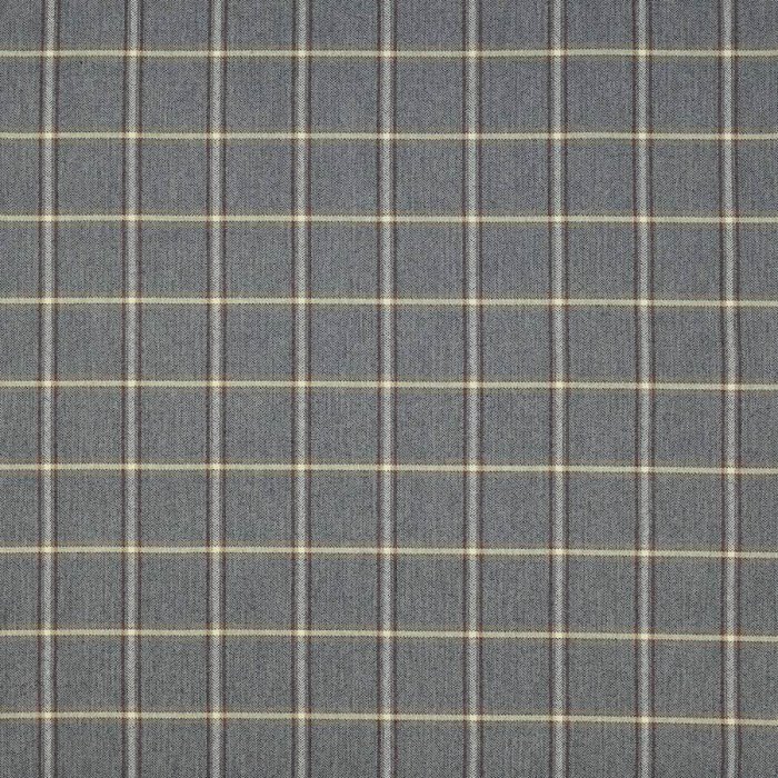 Fen Plaid Blue – Stoff von Colefax and Fowler