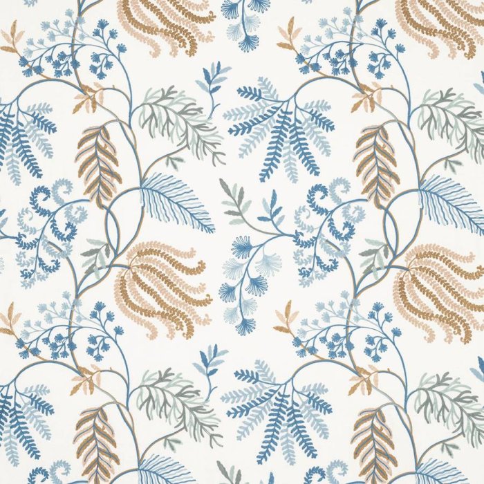 Fern Tree von Colefax and Fowler in Blue
