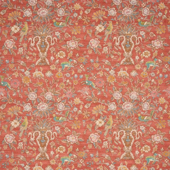 Fleury Red – Stoff von Colefax and Fowler