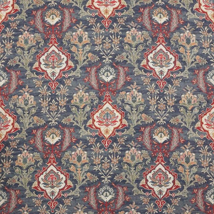 Floriana Navy – Stoff von Colefax and Fowler