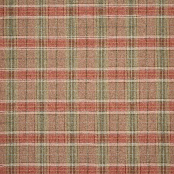 Galloway Plaid von Colefax and Fowler in Tomato/Sage