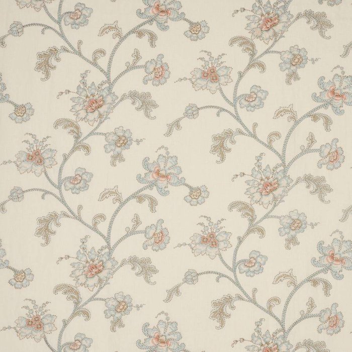 Genevieve von Colefax and Fowler in Aqua/Beige