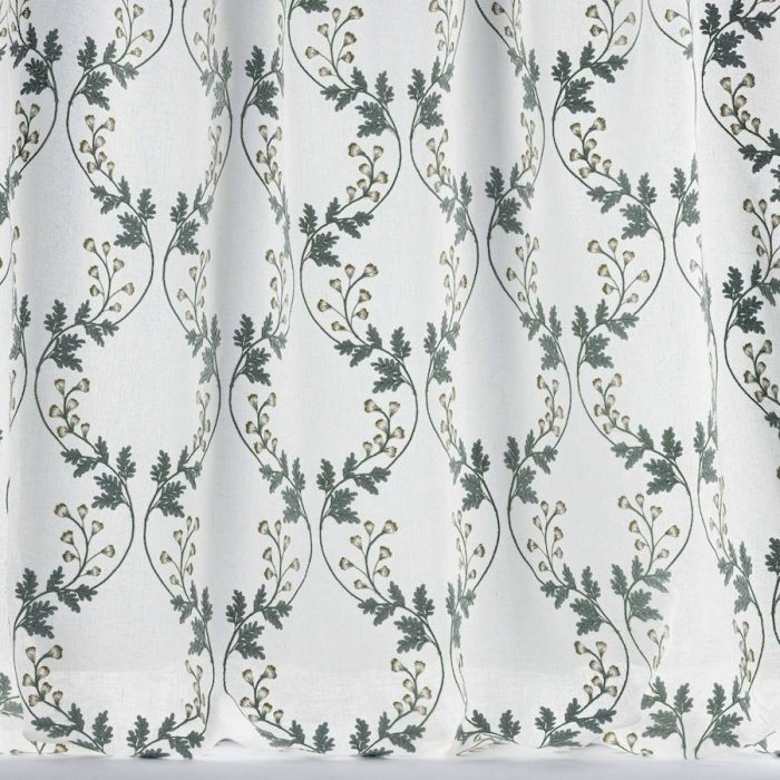 Georgia Sheer Old Blue – Stoff von Colefax and Fowler