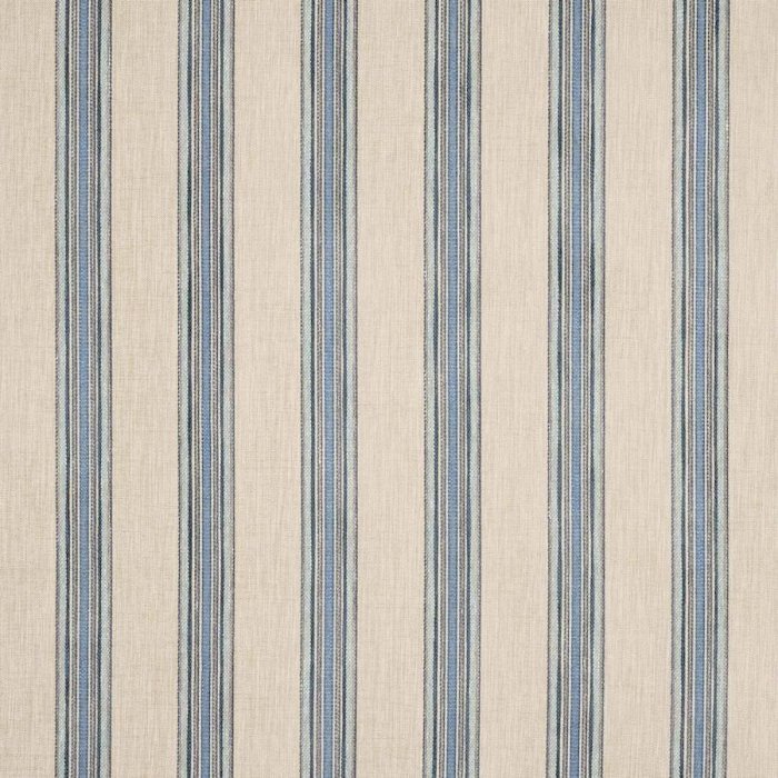 Gilbert Stripe Blue – Stoff von Colefax and Fowler