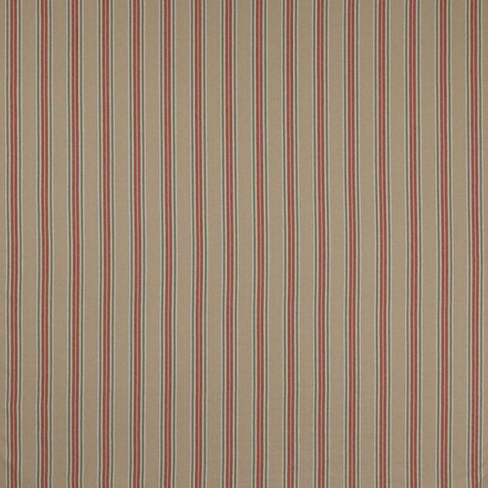 Gillan Stripe von Colefax and Fowler in Red/Green