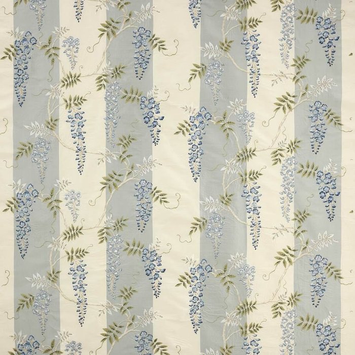 Grayshott Silk Blue – Stoff von Colefax and Fowler