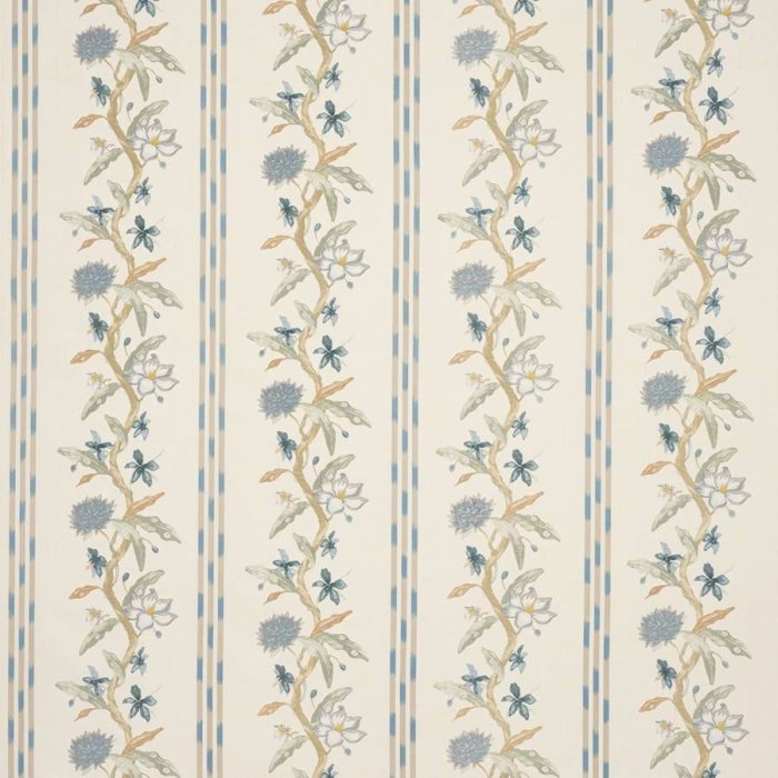 Harewood Blue/Green – Stoff von Colefax and Fowler