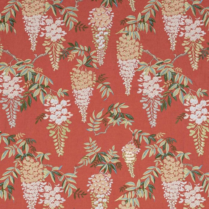 Heatherley von Colefax and Fowler in Red