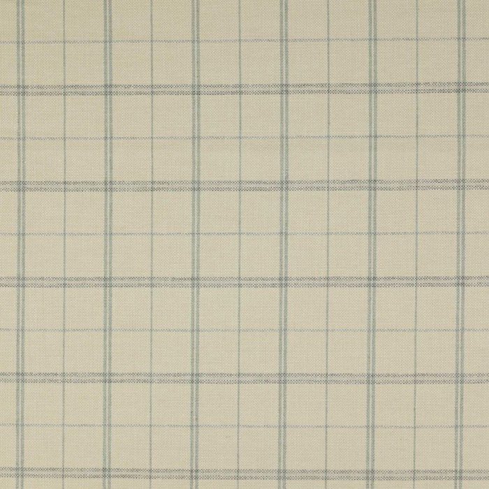 Hemsby Check Aqua – Stoff von Colefax and Fowler