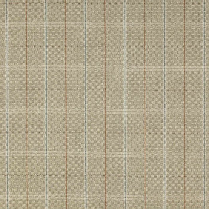 Hemsby Check Sand – Stoff von Colefax and Fowler