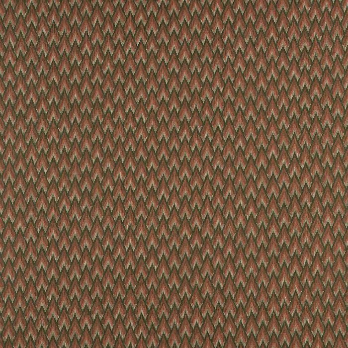 Hilaire Red/Green – Stoff von Colefax and Fowler