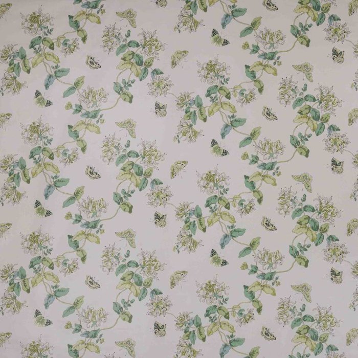 Honeysuckle Chintz von Colefax and Fowler in Leaf Green Chintz