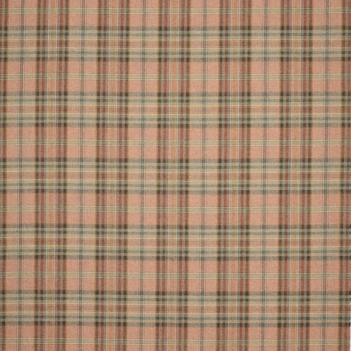 Hutton Plaid von Colefax and Fowler in Salmon
