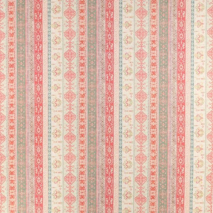 Kempsey Red/Green – Stoff von Colefax and Fowler