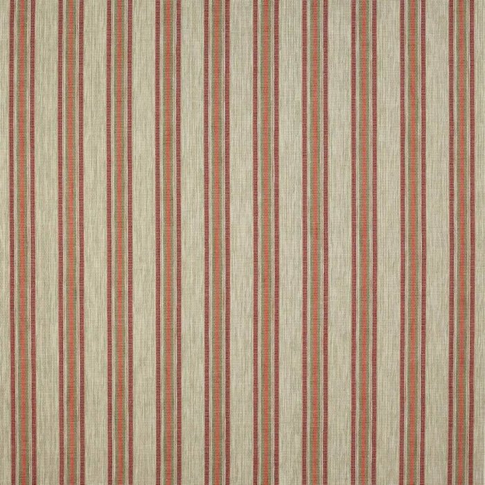 Kennet Stripe Red/Green – Stoff von Colefax and Fowler