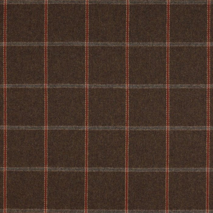 Lanark Plaid von Colefax and Fowler in Charcoal