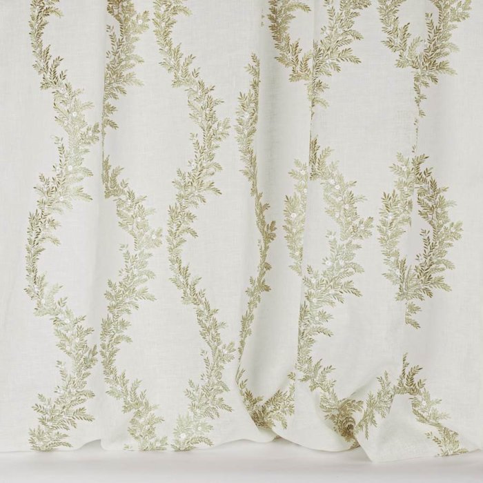 Liliana Leaf Green – Stoff von Colefax and Fowler