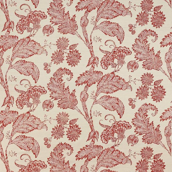 Limbury Tomato – Stoff von Colefax and Fowler