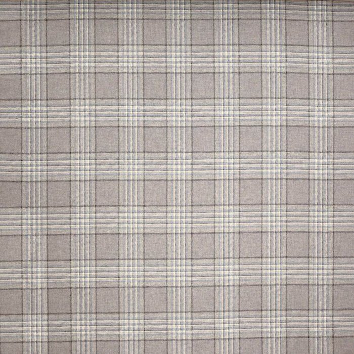 Lowick Plaid von Colefax and Fowler in Silver