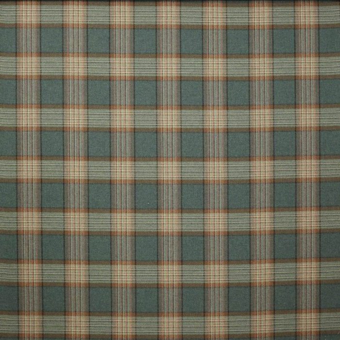 Lowick Plaid von Colefax and Fowler in Teal