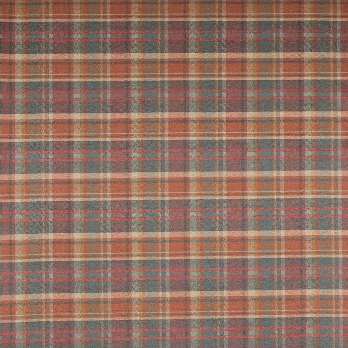 Magnus Plaid von Colefax and Fowler in Navy/Sienna