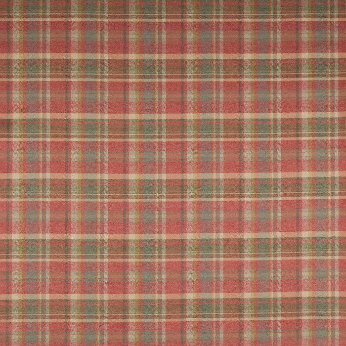 Magnus Plaid von Colefax and Fowler in Red/Green
