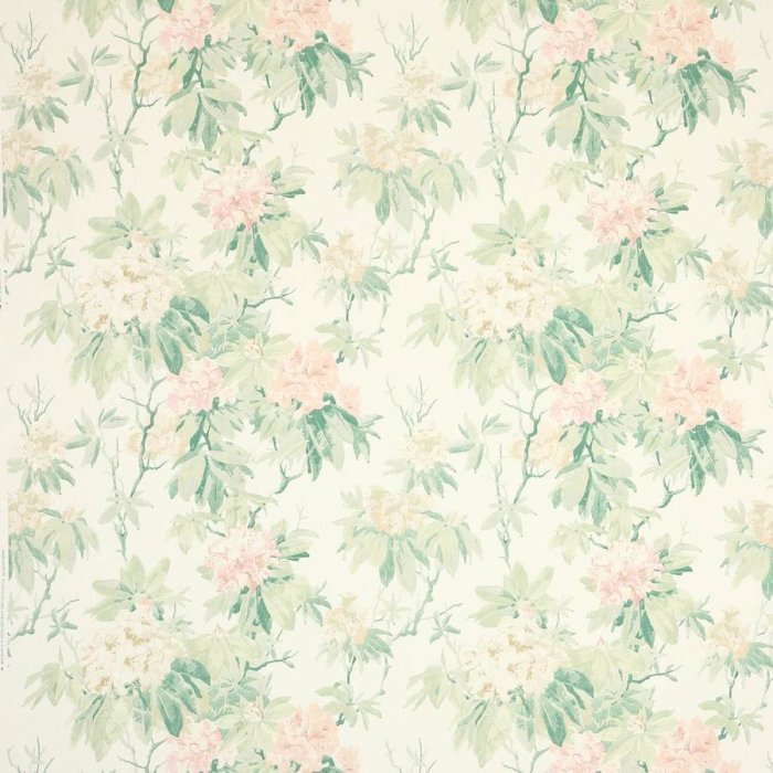 Mereworth Pink/Green – Stoff von Colefax and Fowler
