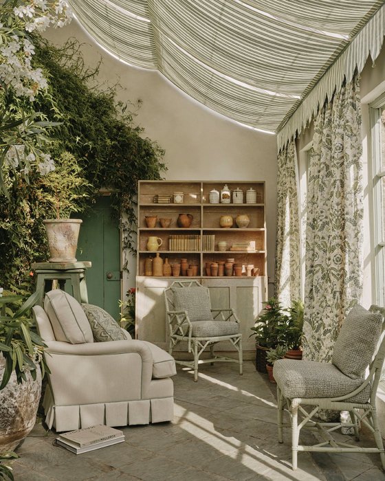 Morette von Colefax and Fowler im Raum