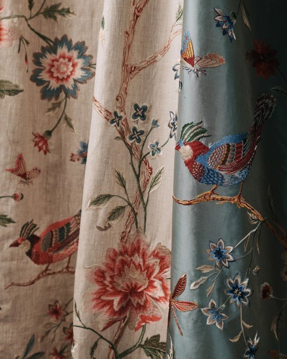 Olivia Silk von Colefax and Fowler im Raum